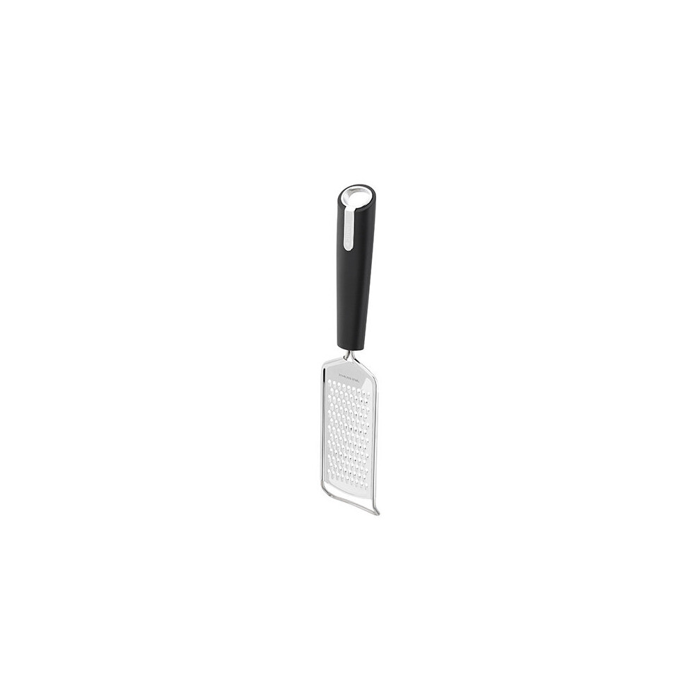 Judge Satin Black Flat Grater