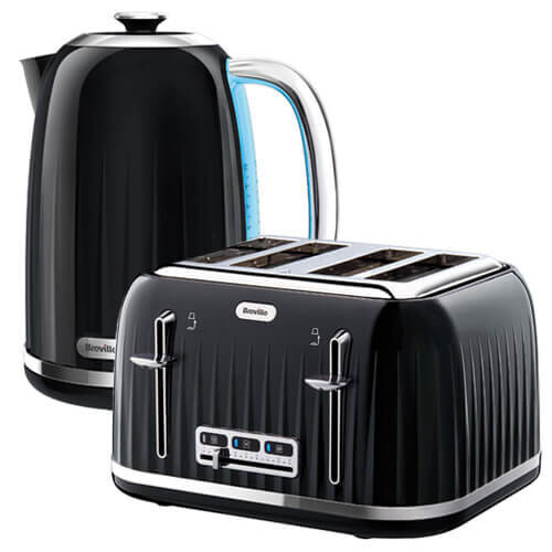Breville Impressions Kettle & Toaster Set Black on OnBuy