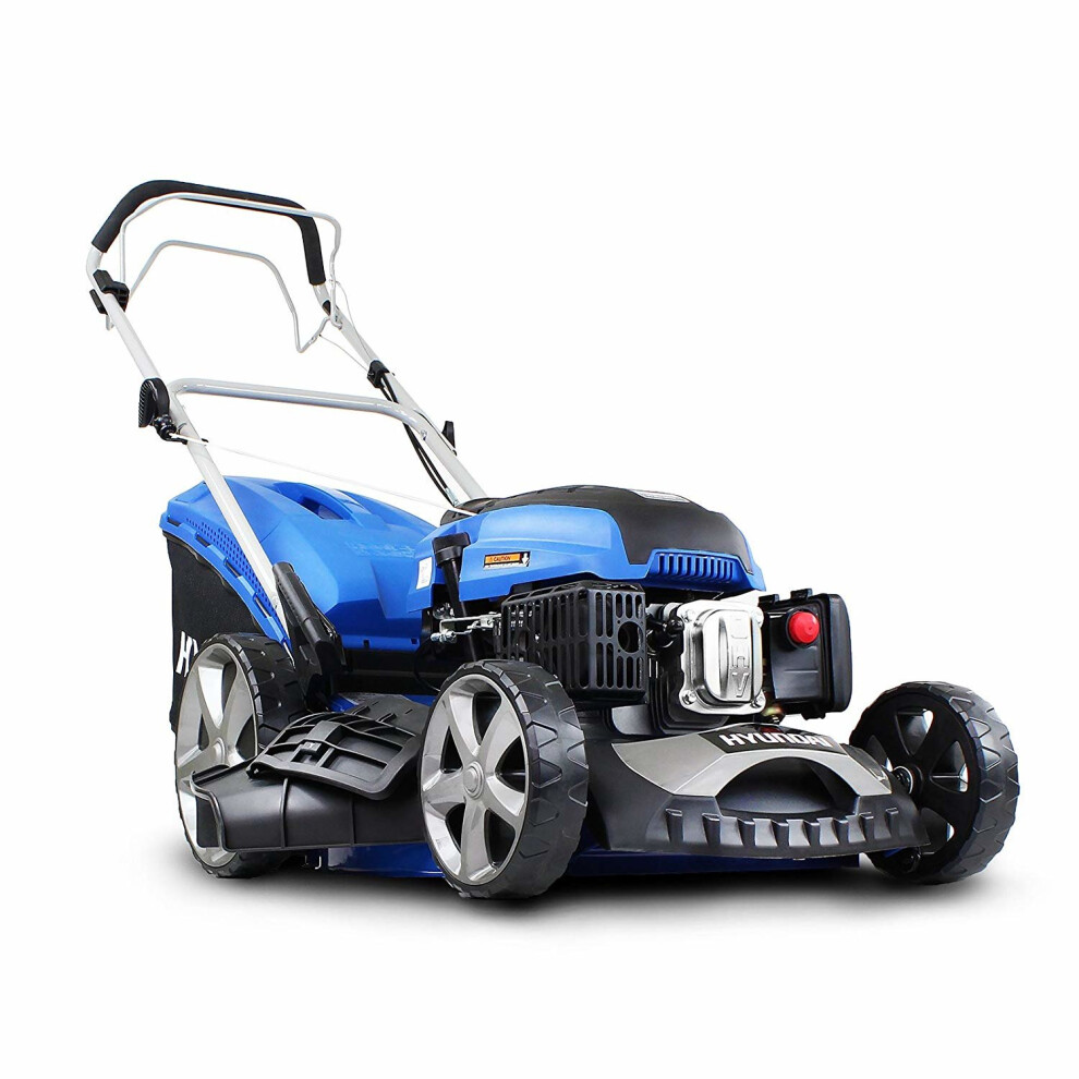 Hyundai HYM510SP 4-Stroke Petrol Lawn Mower 173CC Self Propelled 51cm/20 inch Cutting Width