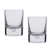 Dartington Exmoor Old Fashioned Tumbler, Clear, Pack of 2