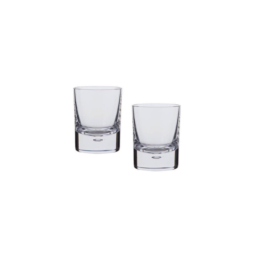 Dartington Exmoor Old Fashioned Tumbler, Clear, Pack of 2