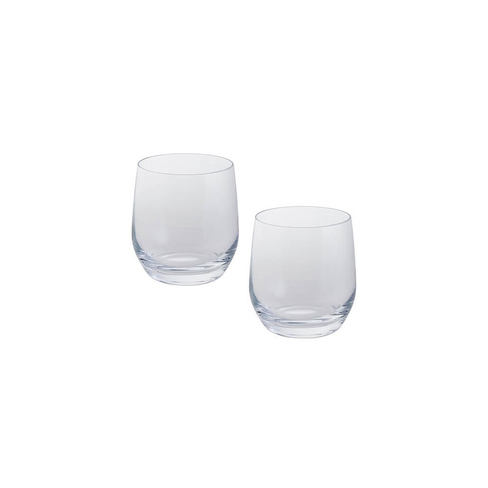 Dartington 2-Piece Crystal Wine and Bar Tumblers
