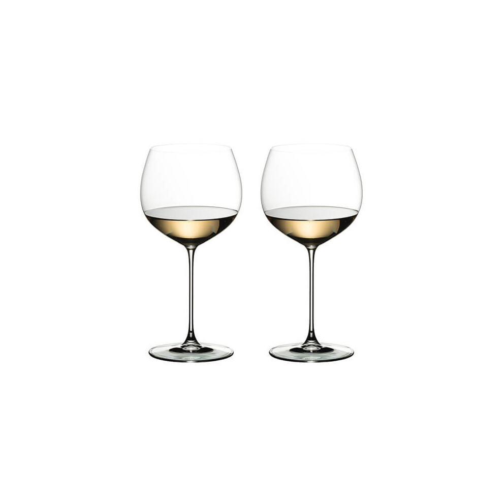 Riedel Veritas 6449/97 Oaked Chardonnay 2 White Wine Glasses 21.8oz/620ml