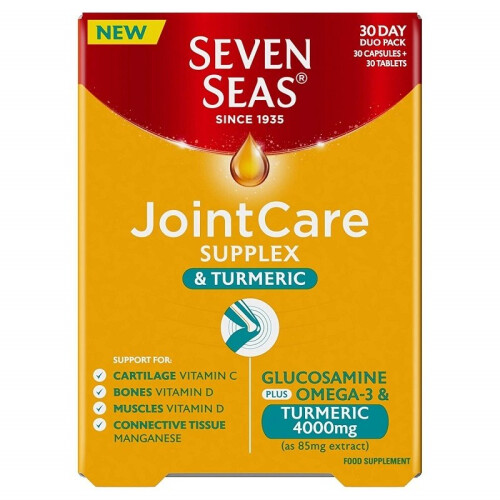 Seven Seas Seven Seas Jointcare Supplex & Turmeric 30 Capsules & 30 Tablets