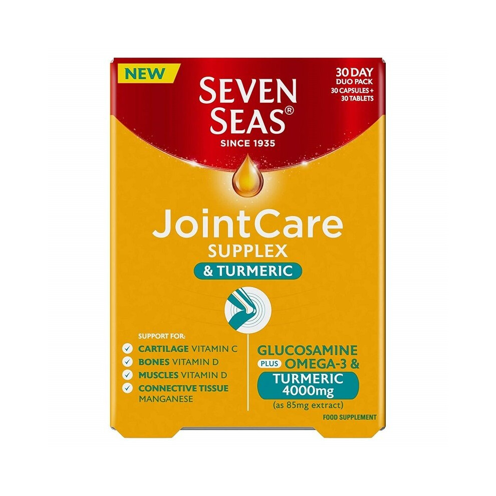 Seven Seas Jointcare Supplex & Turmeric 30 Capsules & 30 Tablets