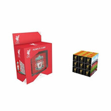 Paul Lamond 7237 Liverpool FC Rubik's Cube Red - Football Club Puzzle for Fans - Board Game