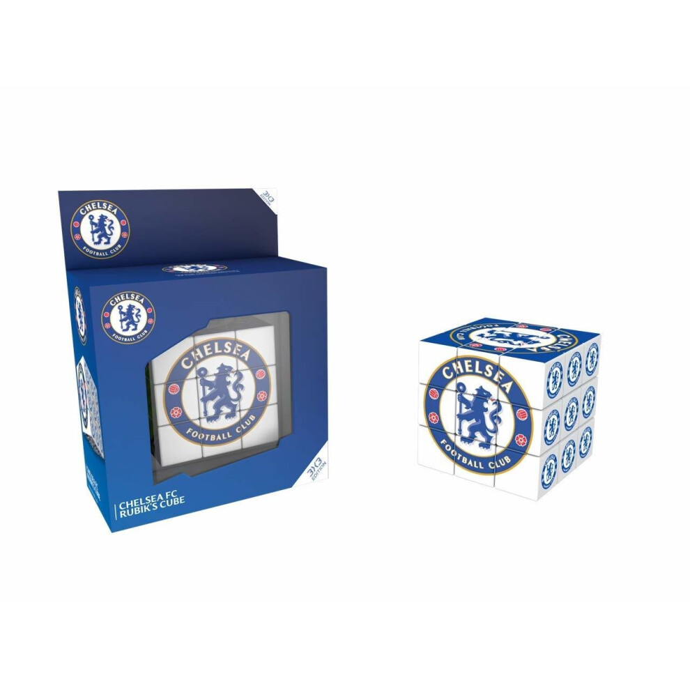 Chelsea FC Rubik's Cube Puzzle Football Collectors Edition Paul Lamond