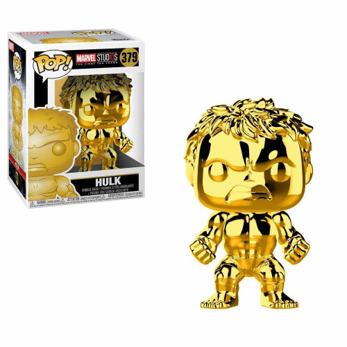 Marvel Studios 10: Gold Chrome Hulk - Stylized Vinyl Figure
