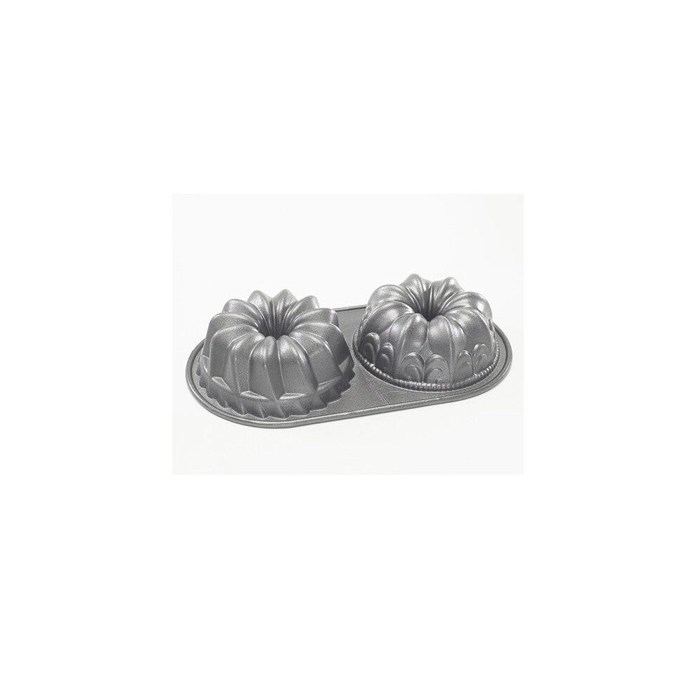 Nordic Ware Platinum Bundt Duet Pan