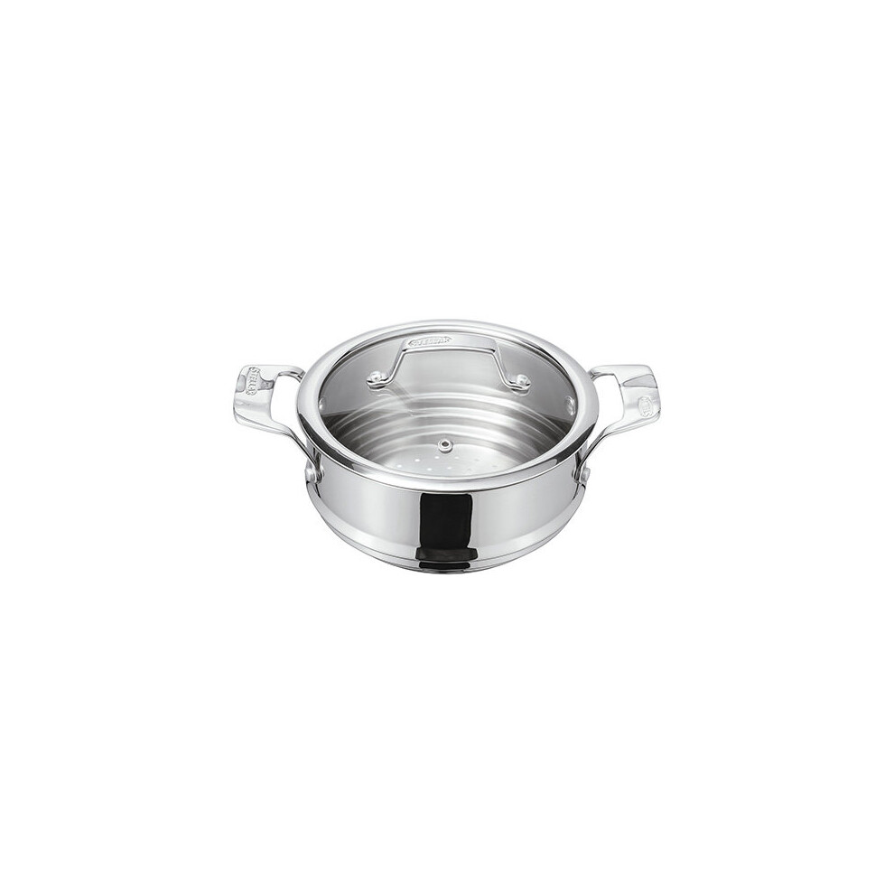 Stellar Premium Steamer Insert With Glass Lid