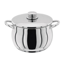 Stellar 1000 22cm Stockpot - 4.4L, Induction Compatible, 18/10 Stainless Steel, Dishwasher & Oven Safe