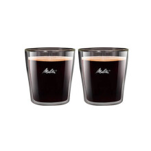 MELITTA Conjunto com 2 copos para café Expresso 80 ml transparente