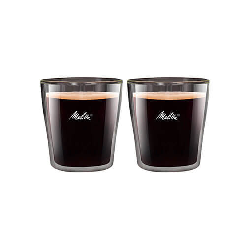 Melitta MELITTA Set di 2 bicchieri per caffè espresso 80 ml trasparente