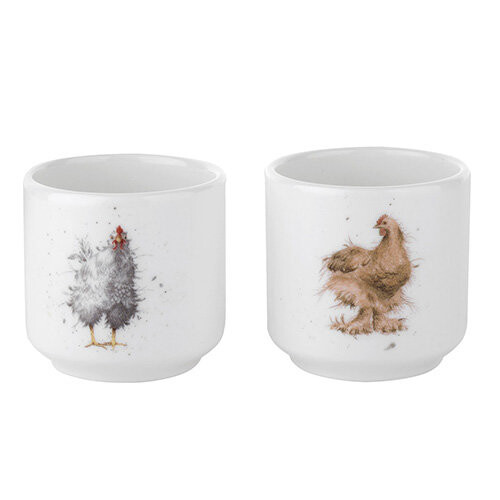 Wrendale Wrendale Designs Set Of 2 Egg Cups