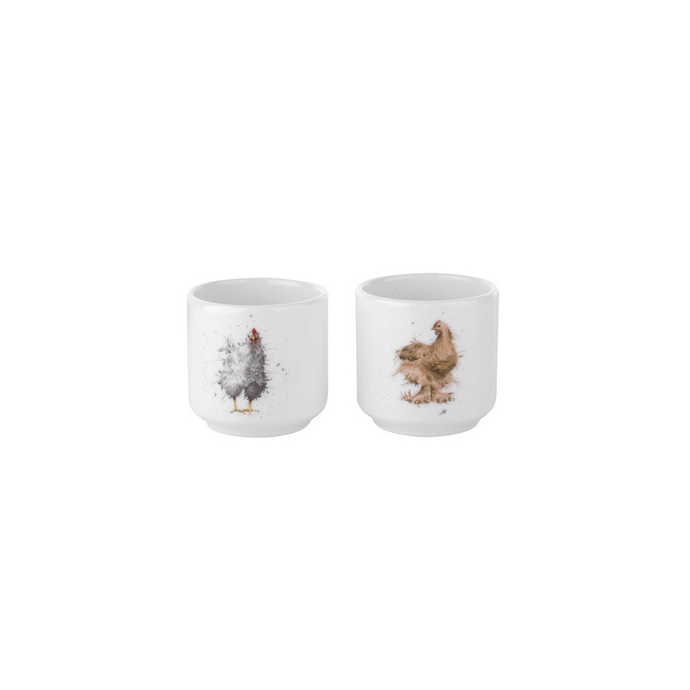 Wrendale Designs Set Of 2 Egg Cups