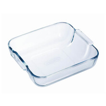 Pyrex Borosilicate Glass Square Roaster, 21x21cm