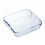 Pyrex Pyrex Borosilicate Glass Square Roaster, 21x21cm 1