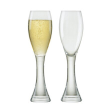 Anton Studio Designs Set of 2 Manhattan Champagne Flutes