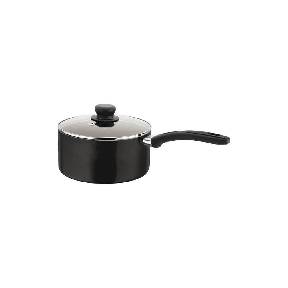 Judge Radiant Non-Stick 20Cm Saucepan 2.2L Black