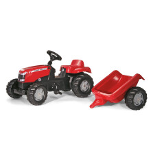 Rolly Kid Massey Ferguson Tractor & Trailer