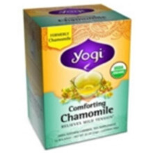 Yogi Tea, Camomille Réconfortante, Sans Caféine, 16 Sachets de Thé, 0,85 oz (24 g)