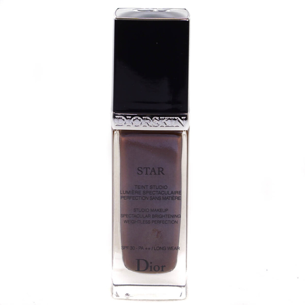 Dior Diorskin Star Liquid Foundation 080 Ebony Dark SPF 30