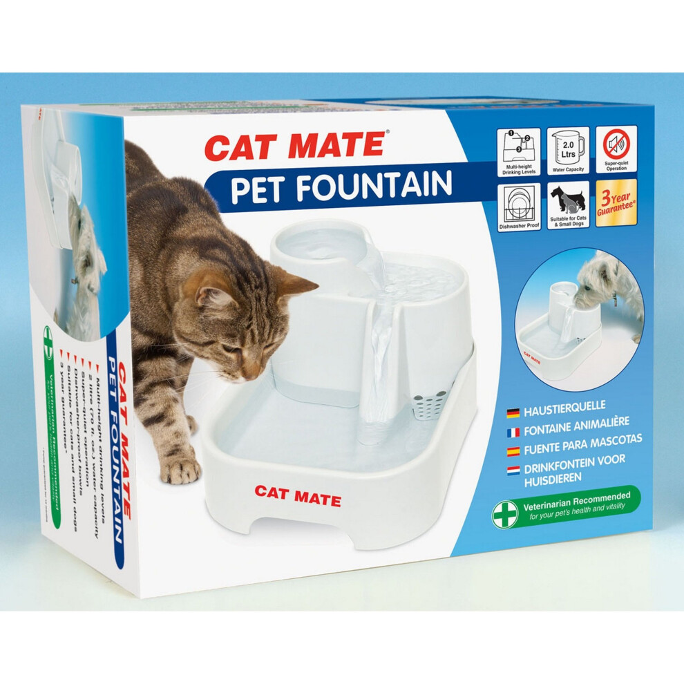 Pet Mate Cat Mate Drinking Water Fountain