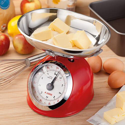 Judge Judge Traditional Scale, Red, 5 kg 2
