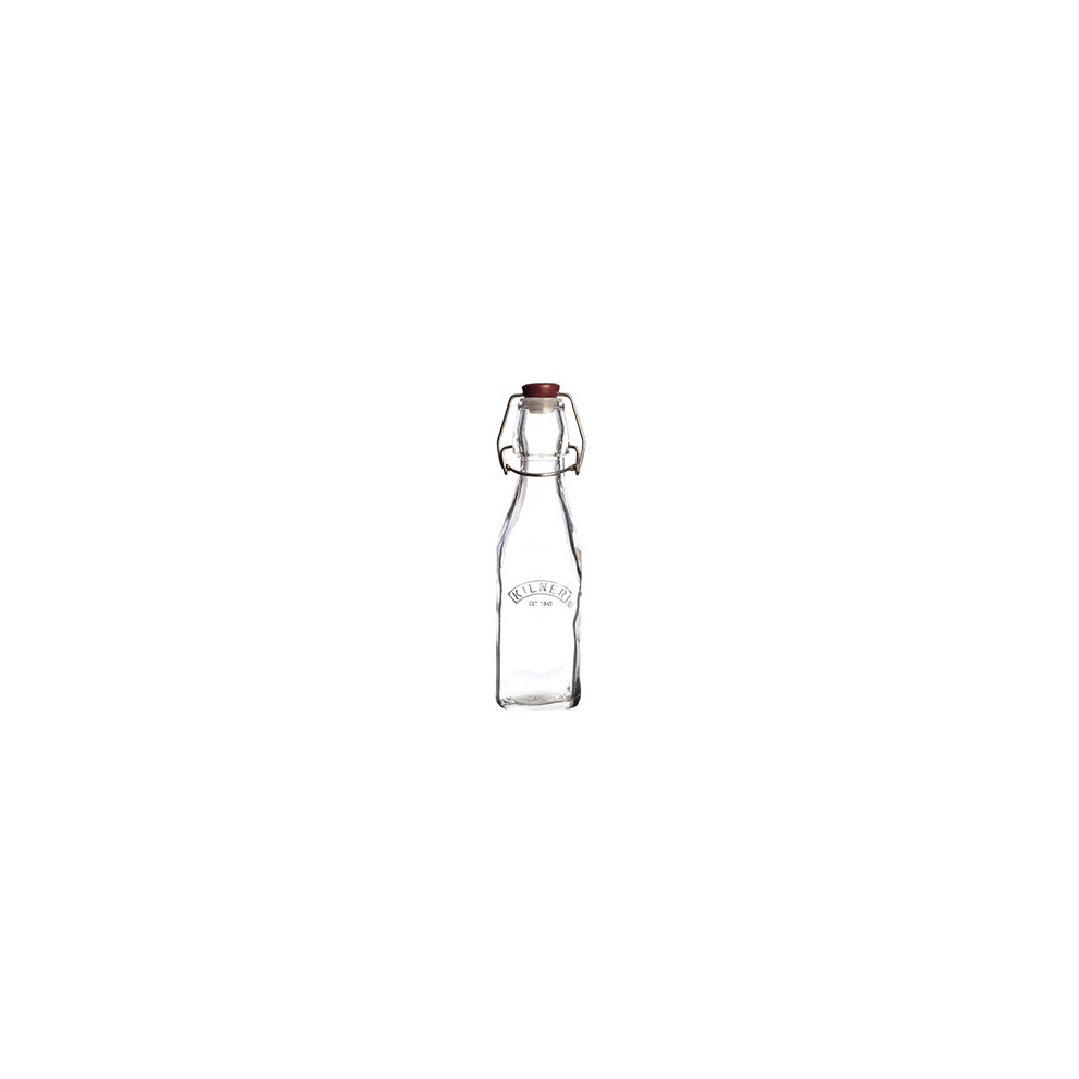 Kilner Square Clip Top Bottle 0.25L