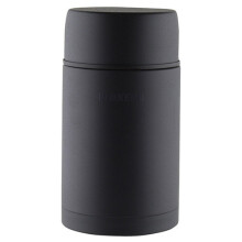 Pioneer Vacuum 1.0 Litre Stainless Steel Black Soup Flask