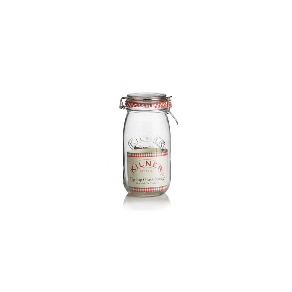 Kilner Clip Top Jar Round 1.5 Litre