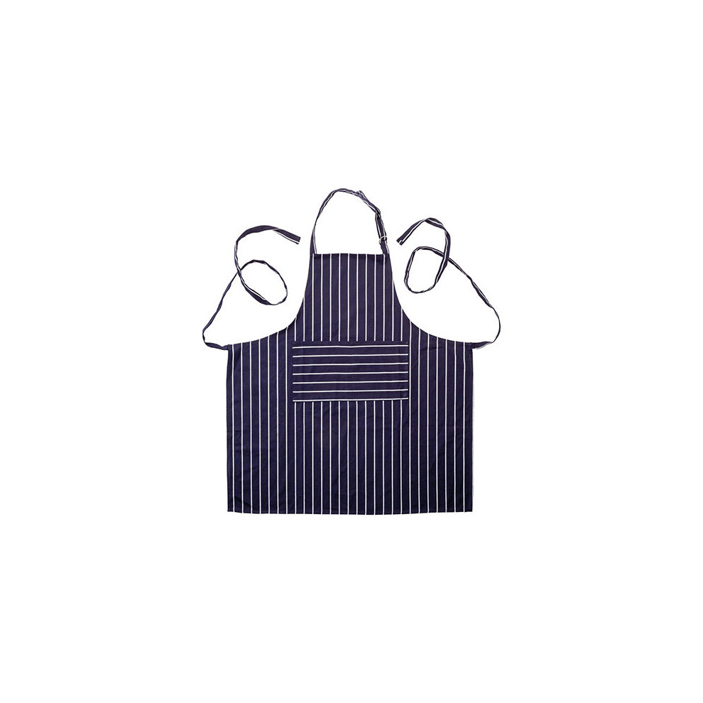 Stellar Chef's Apron Blue Stripe