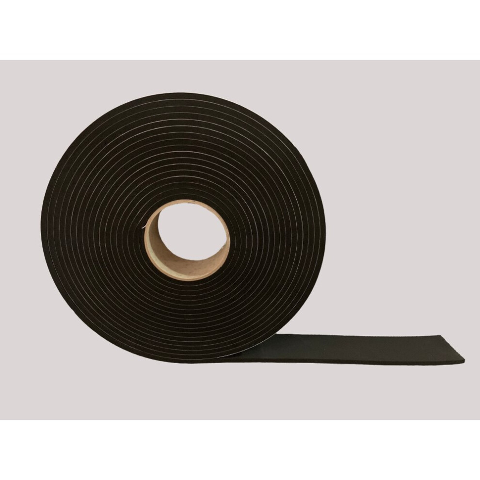 Advanced Acoustics Epdm Resilient Sealant Tape - 50Mm X 5Mm X 10M Long Roll 5060345301809