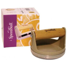 Speedball Block Printing Baren - Bequemer Holzgriff, Hergestellt in den USA - 4 Zoll (4139)