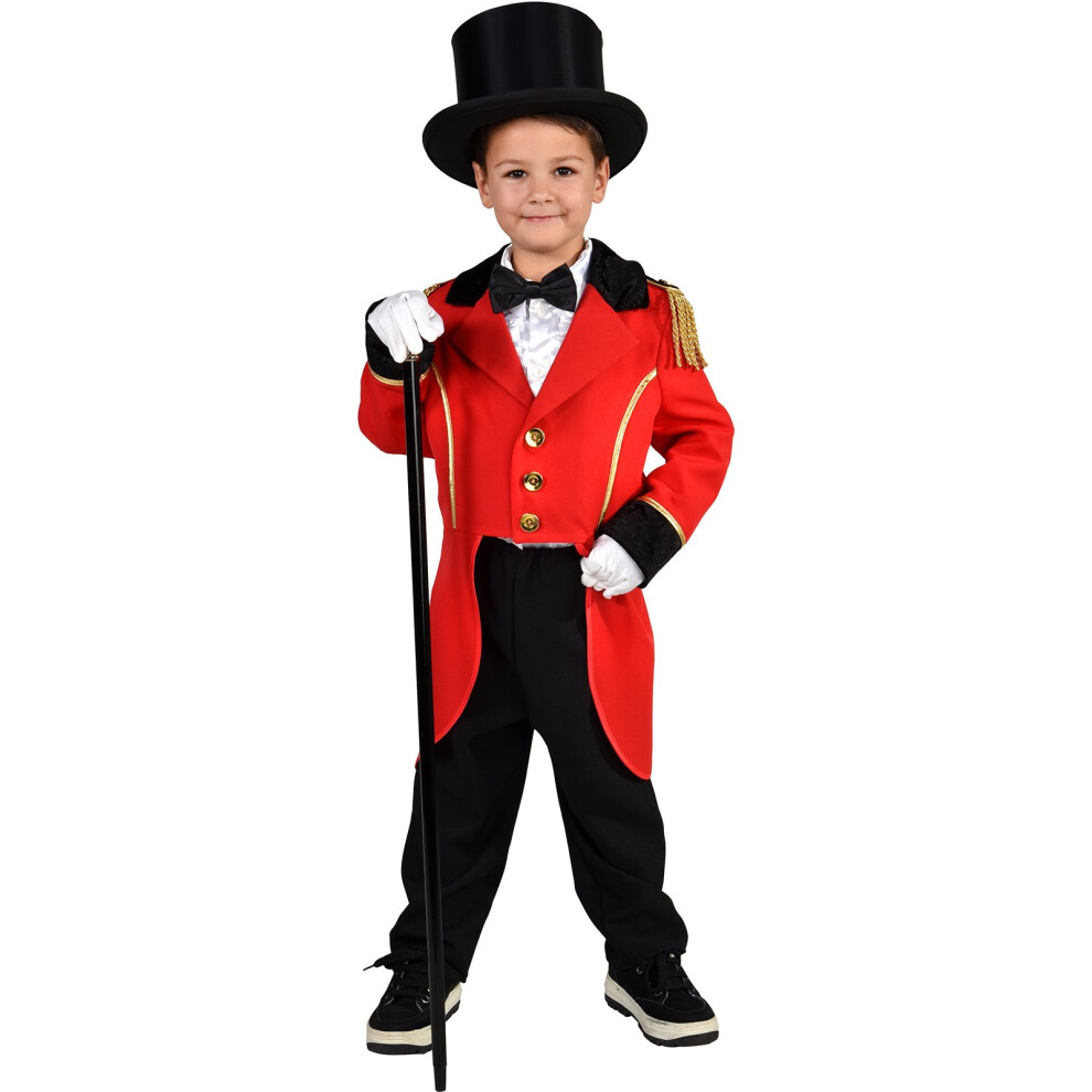 (Age 3-4) Kids' Greatest Showman Costume | Child's Ringmaster Costume