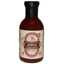 Braswell 299477 13.5 oz Sauce Apple Cinnamon Barbeque - Pack of 6