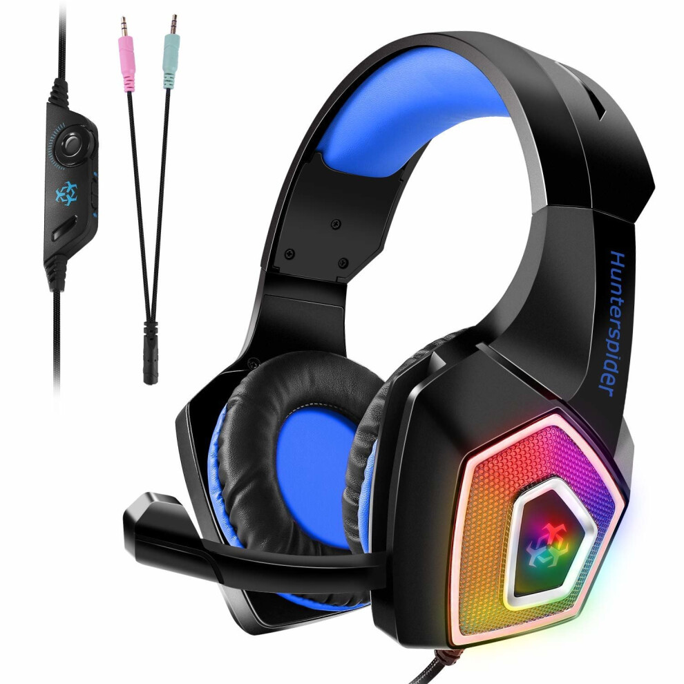 Multi-Platform Gaming Headset, Stereo Gamers Headphones With Mic. 6951971034539
