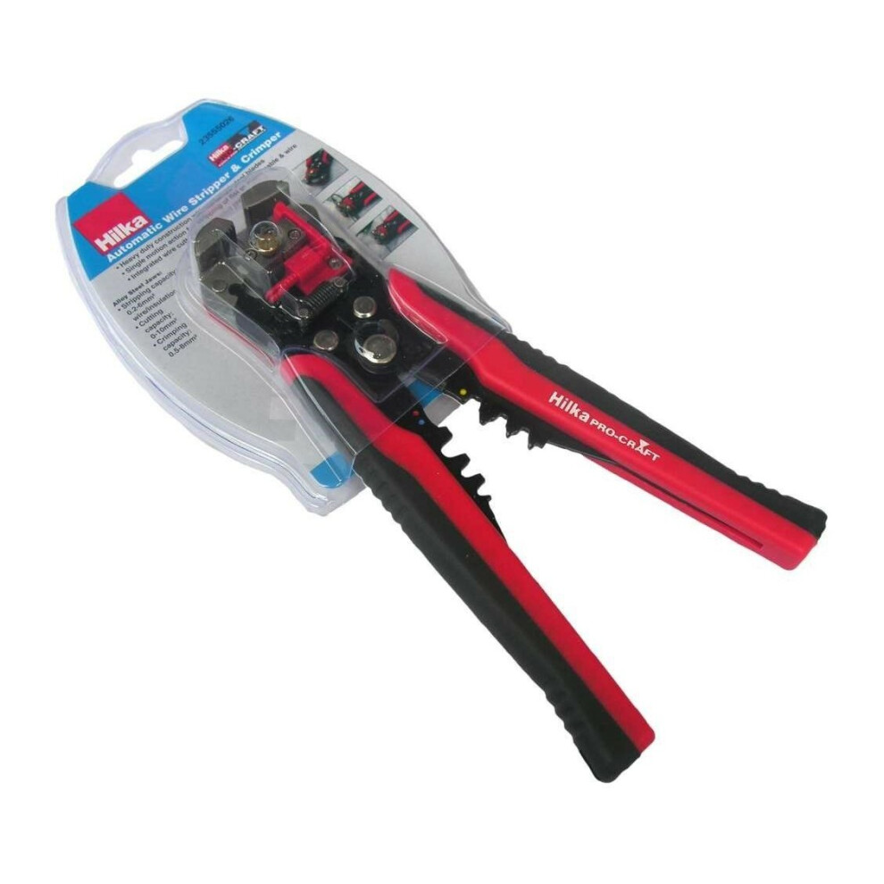 Hilka Pro-Craft Heavy Duty Automatic Wire Stripping Pliers Crimpers Strippers