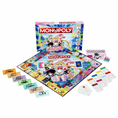 Monopoly Sailor Moon Monopoly Brdspel 1