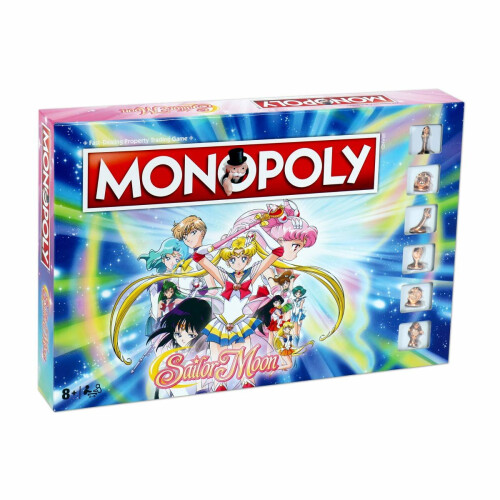 Monopoly Sailor Moon Monopoly Brdspel