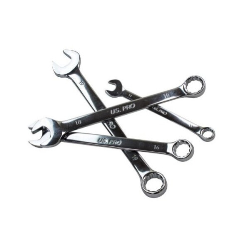us pro US PRO Tools 12pc Combination Spanner Set Metric 8 - 19mm 3234 1