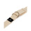 (Natural White) Yoga Studio Belt Strap Metal D-Ring Buckle 2.5m 2