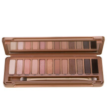 Urban Decay Naked 3 Pink Eyeshadow Palette - Neutral Pink Tones, Matte to Metallic Shades, Includes Mirror & Dual-Ended Brush