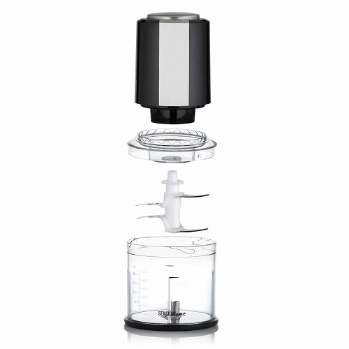 Sensio Home Mini Food Chopper/Processor - 600ml Blender Bowl - 300W 1