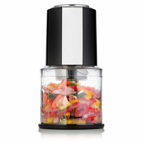 Sensio Home Mini Food Chopper/Processor - 600ml Blender Bowl - 300W
