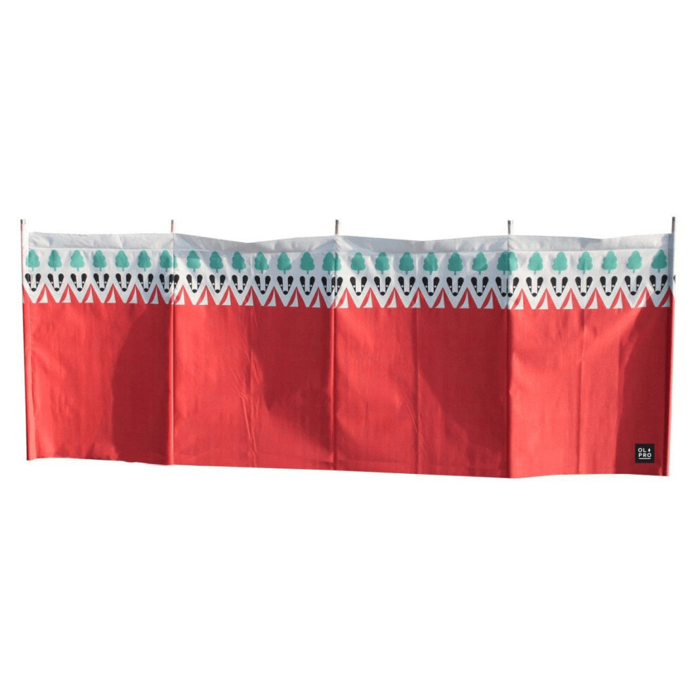 OLPRO Witley 5 Pole Windbreak (Wooden poles)