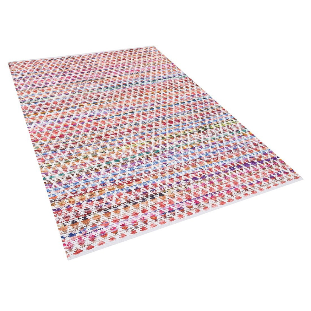 Rug - Carpet - Short Pile - Cotton - 160x230 cm - Multi-colour - ARAKLI