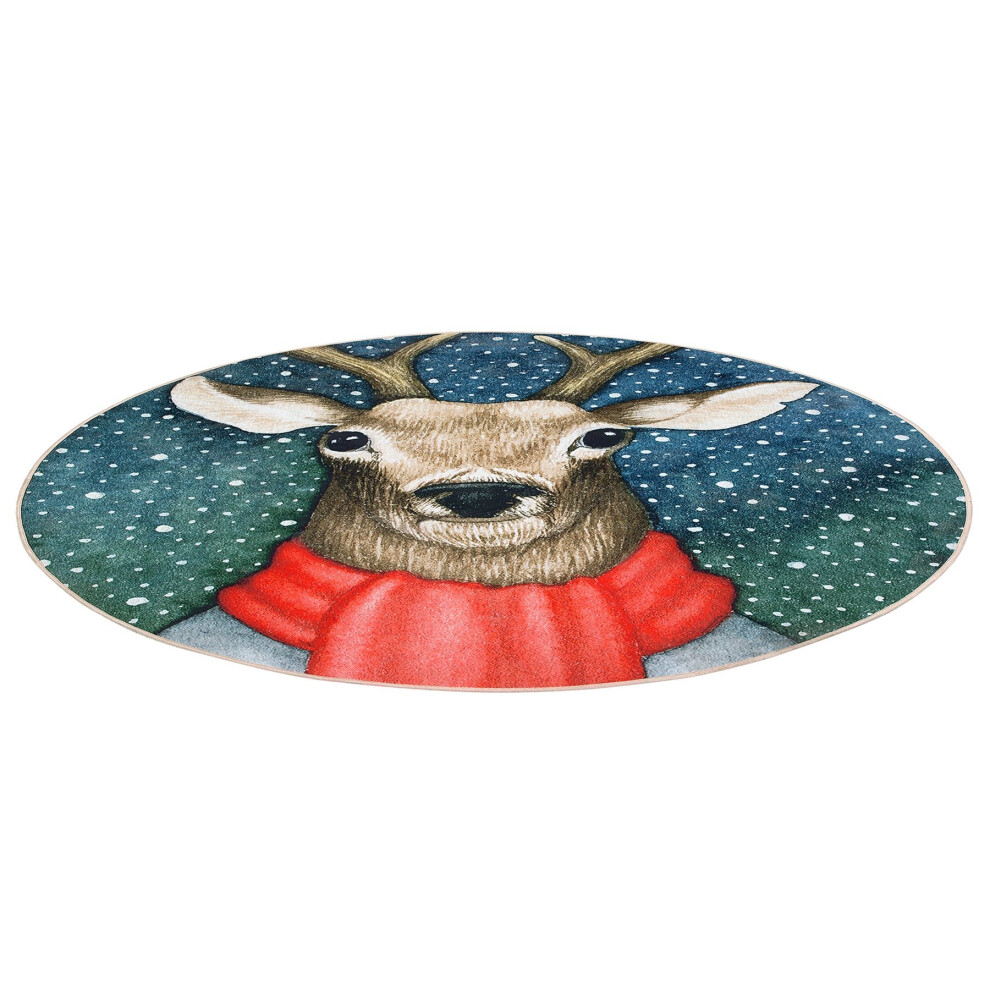 Christmas Rug ø140 cm EREGLI