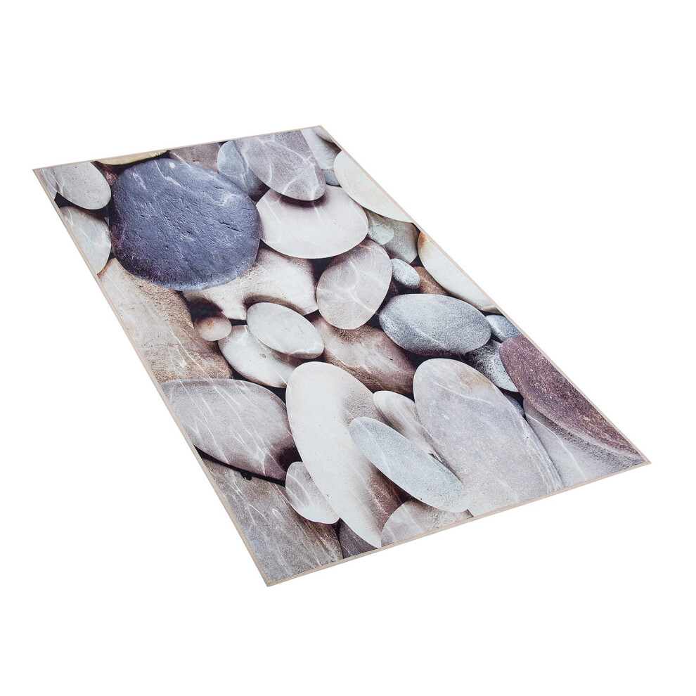 Area Rug 80 x 150 cm Pebble Print DENIZLI