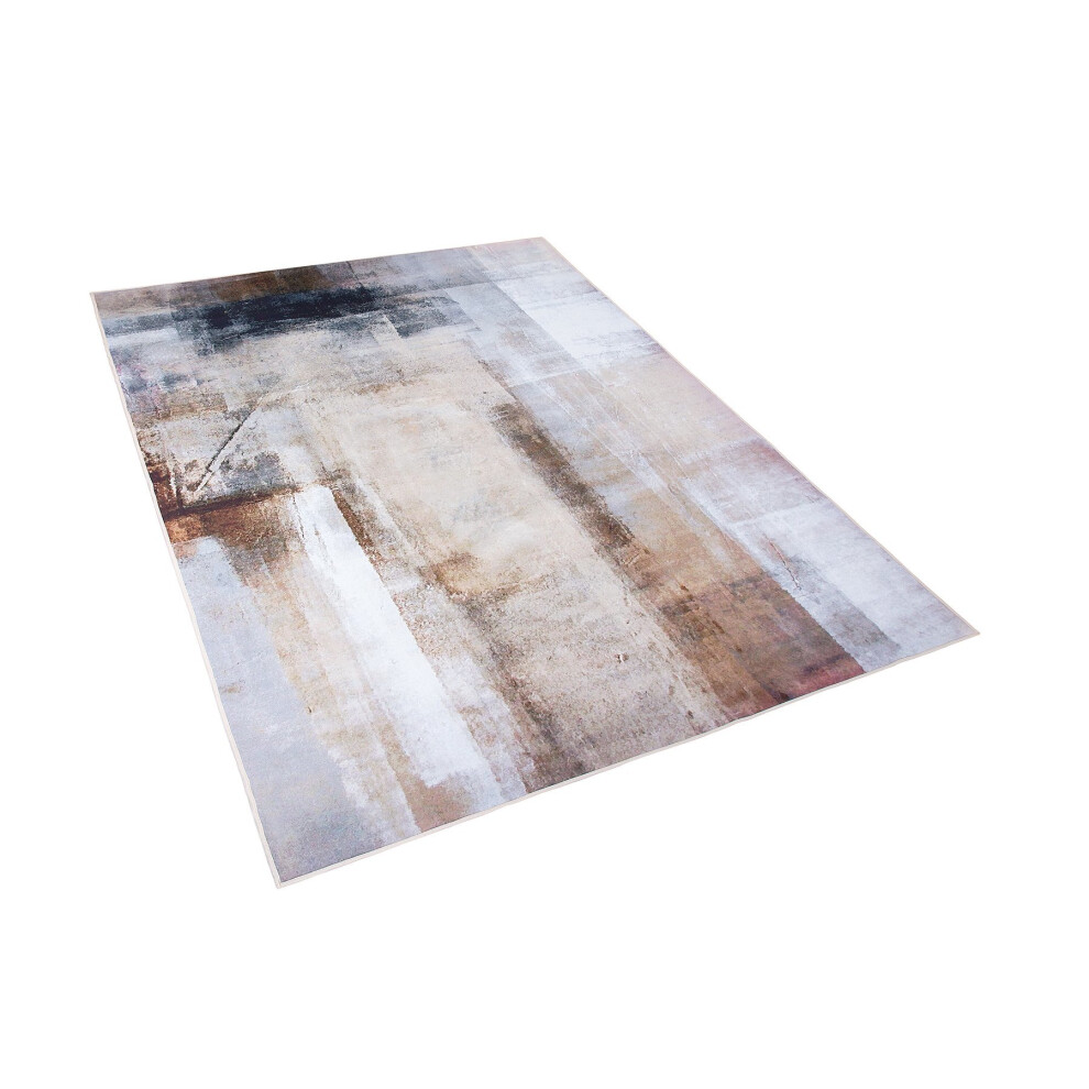 Area Rug 140 x 200 cm Beige TRABZON